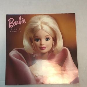 Vintage Hallmark Barbie Year 2000 Millennium calendar